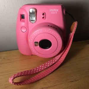 Pink Polaroid Camera